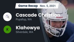 Recap: Cascade Christian  vs. Klahowya  2021