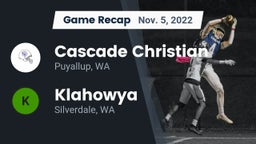 Recap: Cascade Christian  vs. Klahowya  2022