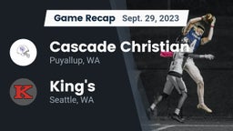 Recap: Cascade Christian  vs. King's  2023