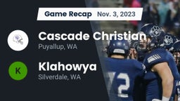 Recap: Cascade Christian  vs. Klahowya  2023