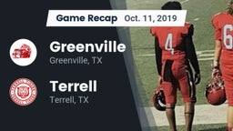 Recap: Greenville  vs. Terrell  2019