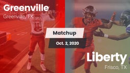 Matchup: Greenville vs. Liberty  2020