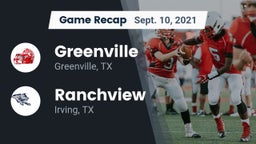 Recap: Greenville  vs. Ranchview  2021