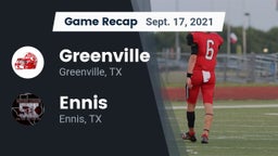 Recap: Greenville  vs. Ennis  2021
