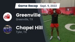Recap: Greenville  vs. Chapel Hill  2022