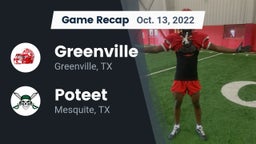 Recap: Greenville  vs. Poteet  2022