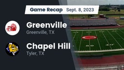 Recap: Greenville  vs. Chapel Hill  2023
