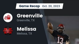 Recap: Greenville  vs. Melissa  2023