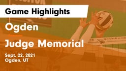 Ogden  vs Judge Memorial  Game Highlights - Sept. 22, 2021