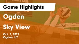 Ogden  vs Sky View  Game Highlights - Oct. 7, 2022
