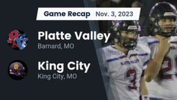 Recap: Platte Valley  vs. King City  2023