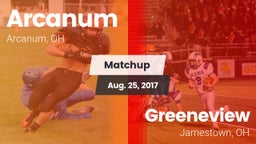 Matchup: Arcanum vs. Greeneview  2017