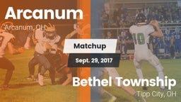 Matchup: Arcanum vs. Bethel Township  2017