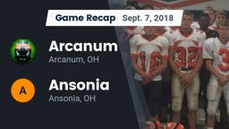 Recap: Arcanum  vs. Ansonia  2018