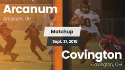 Matchup: Arcanum vs. Covington  2018