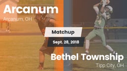 Matchup: Arcanum vs. Bethel Township  2018