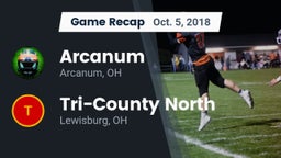 Recap: Arcanum  vs. Tri-County North  2018