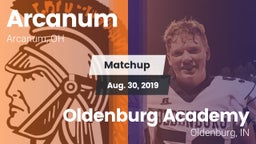 Matchup: Arcanum vs. Oldenburg Academy  2019