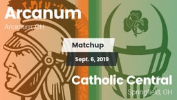 Matchup: Arcanum vs. Catholic Central  2019