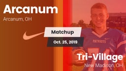 Matchup: Arcanum vs. Tri-Village  2019