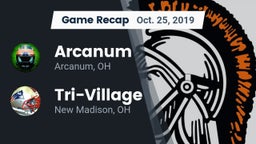 Recap: Arcanum  vs. Tri-Village  2019