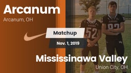 Matchup: Arcanum vs. Mississinawa Valley  2019