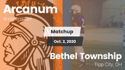 Matchup: Arcanum vs. Bethel Township  2020