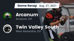 Recap: Arcanum  vs. Twin Valley South  2021