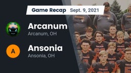 Recap: Arcanum  vs. Ansonia  2021