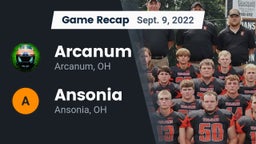 Recap: Arcanum  vs. Ansonia  2022