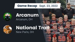 Recap: Arcanum  vs. National Trail  2022