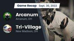 Recap: Arcanum  vs. Tri-Village  2022