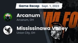 Recap: Arcanum  vs. Mississinawa Valley  2023