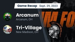 Recap: Arcanum  vs. Tri-Village  2023