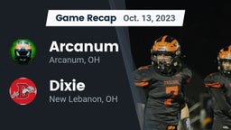 Recap: Arcanum  vs. Dixie  2023