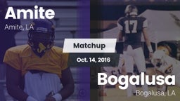 Matchup: Amite vs. Bogalusa  2016
