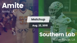 Matchup: Amite vs. Southern Lab  2018
