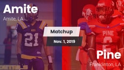 Matchup: Amite vs. Pine  2019