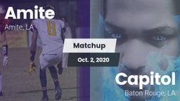 Matchup: Amite vs. Capitol  2020