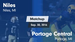 Matchup: Niles vs. Portage Central  2016