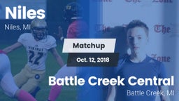 Matchup: Niles vs. Battle Creek Central  2018