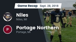 Recap: Niles  vs. Portage Northern  2018