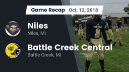 Recap: Niles  vs. Battle Creek Central  2018