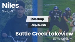 Matchup: Niles vs. Battle Creek Lakeview  2019