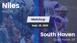 Matchup: Niles vs. South Haven  2020