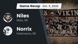 Recap: Niles  vs. Norrix  2020