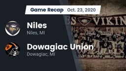 Recap: Niles  vs. Dowagiac Union 2020