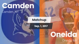 Matchup: Camden vs. Oneida  2017