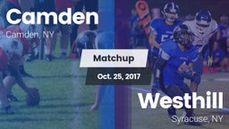 Matchup: Camden vs. Westhill  2017