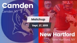 Matchup: Camden vs. New Hartford  2019